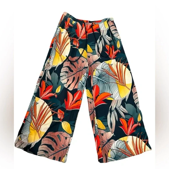 CALIA Women's Pleated Wide Leg Cover Up Pants - Picture 3 of 10